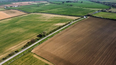 Aerial shot from Simon Leach's drone